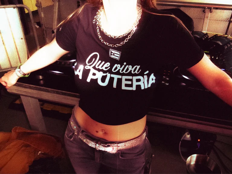 Crop Top "Que Viva la Putería"