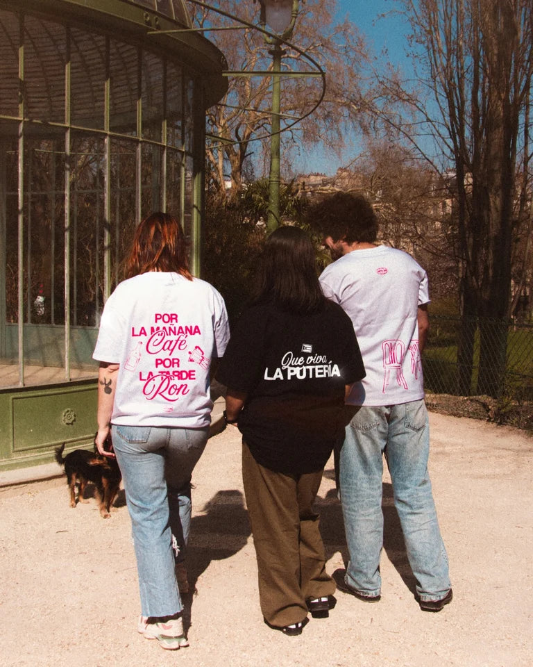 T-shirt "CAFé CON RON"