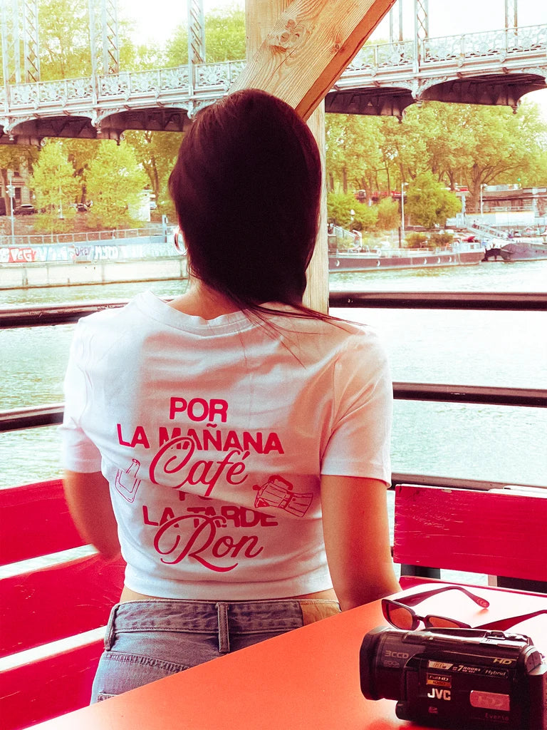 Crop Top "Café con Ron"