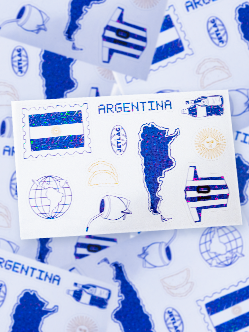 Planche stickers Argentina
