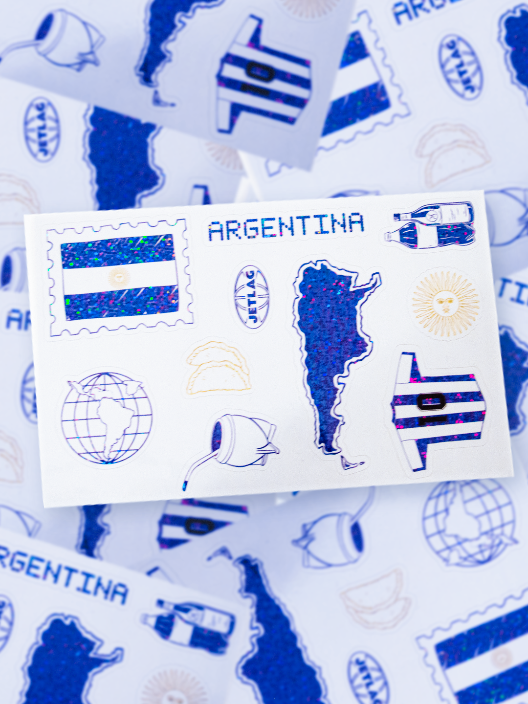 Planche stickers Argentina