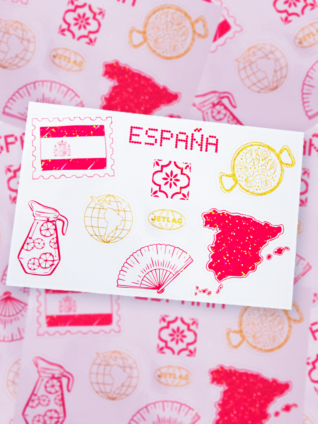 Planche stickers España