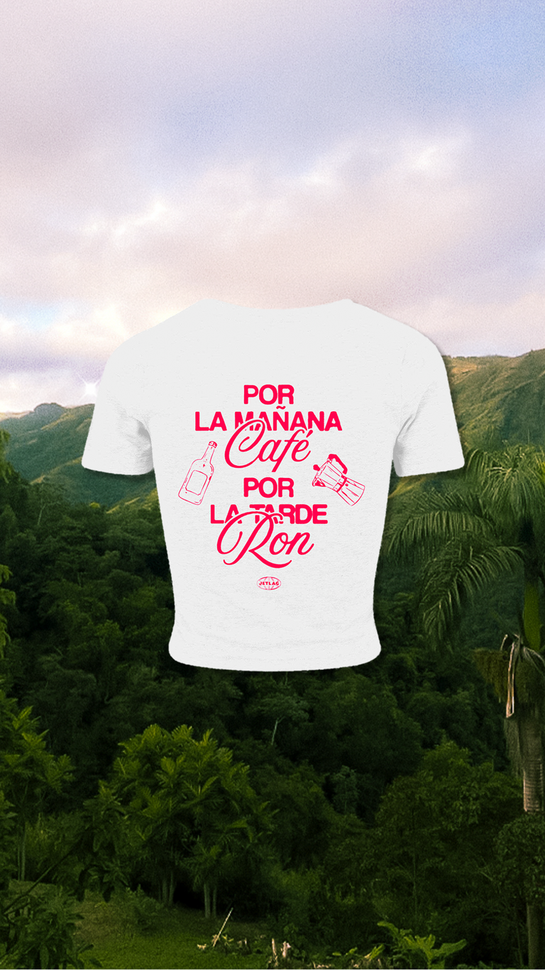 Crop Top "Café con Ron"
