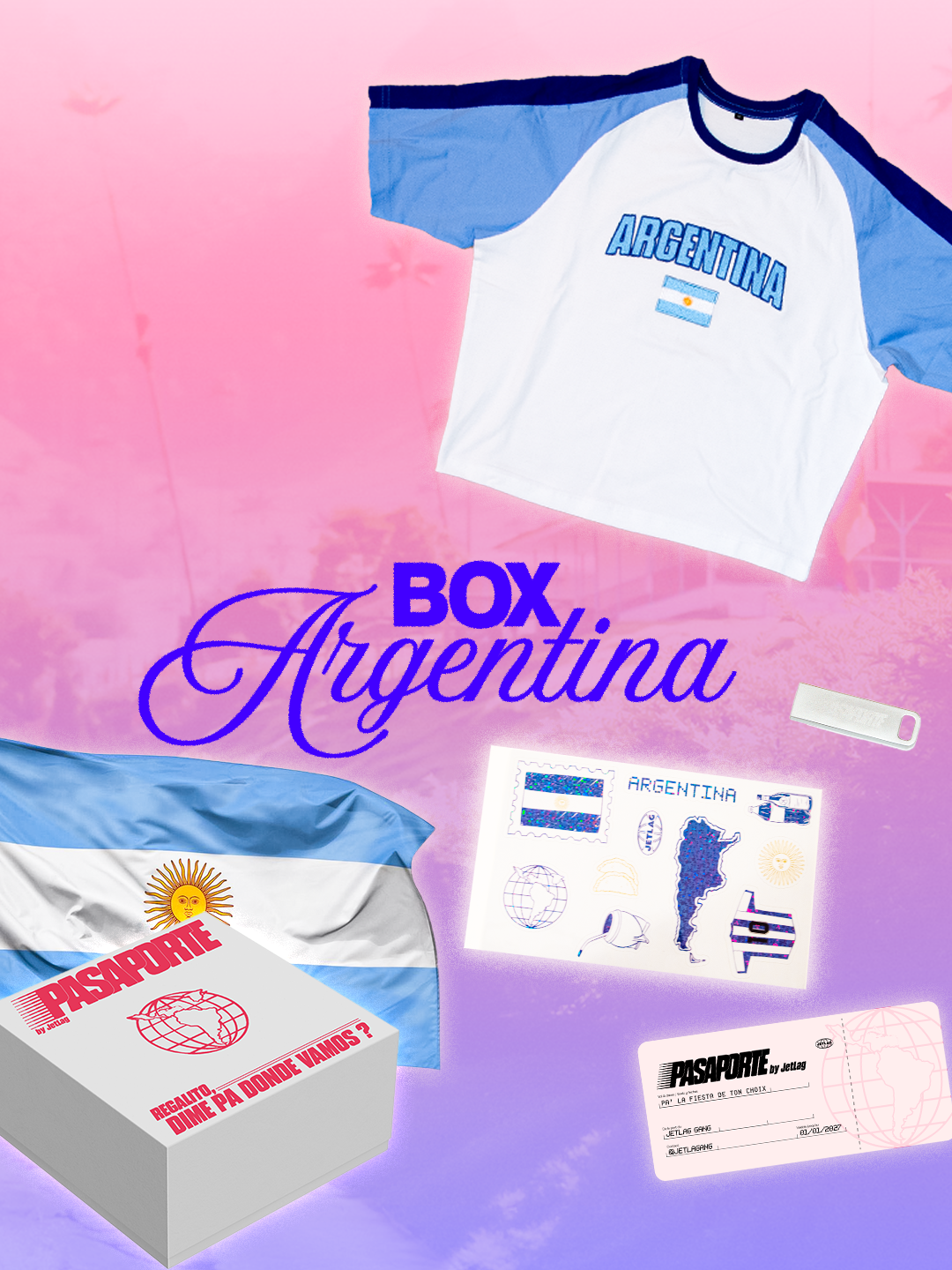 Box Argentina Crop Top